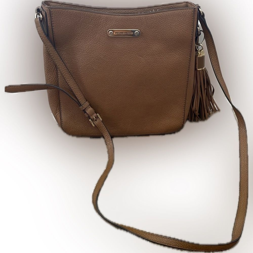MICHAEL Michael Kors Brown Crossbody Bag with Tassel